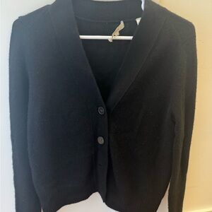 Vince Black Cashmere Cardigan